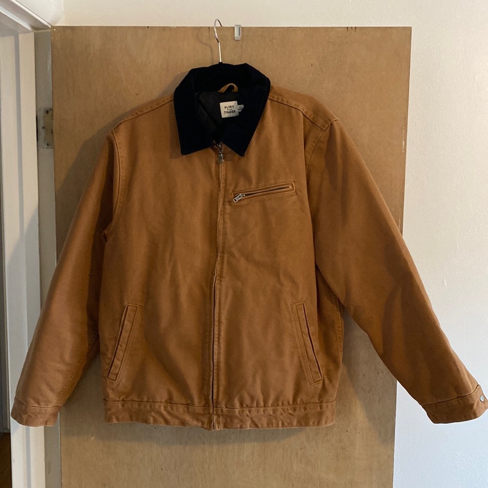 XL Flint and Tinder Tan Mill Jacket